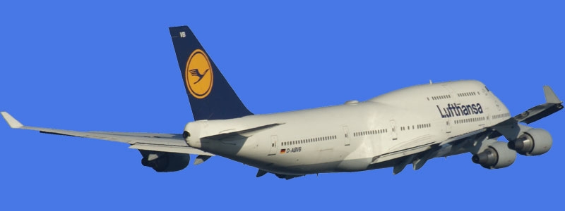 B747 beim Starten