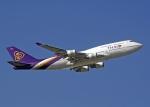 Flugzeugtyp: B747-400, Fluggesellschaft: Thai Airways International (TG/THA), Kennzeichen: , Flughafen: Frankfurt am Main, Datum: 19.M&auml;rz 2006, Bild: Steffen Remmel