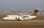 Flugzeugtyp: BAe 146-200 (Avro RJ85), Fluggesellschaft: Eurowings (EW/EWG), Kennzeichen: D-AEWD, Flughafen: Frankfurt am Main, Datum: 18.Februar 2007, Bild: Steffen Remmel
