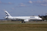 Flugzeugtyp: A320-200, Fluggesellschaft: Aegean Cronus Airlines (A3/AEE), Kennzeichen: SX-DVI, Flughafen: Frankfurt am Main, Datum: 25.M&auml;rz 2007, Bild: Steffen Remmel