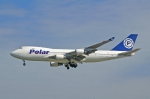 Flugzeugtyp: B747-400F, Fluggesellschaft: Polar Air Cargo (PO/PAC), Kennzeichen: N453PA, Flughafen: Frankfurt am Main, Datum: 24.Mai 2005, Bild: Steffen Remmel