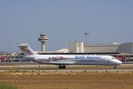 Flugzeugtyp: MD-87, Fluggesellschaft: Nordic Regional (Nordic Airways) (6N/NRD), Kennzeichen: SE-RBA, Flughafen: Palma de Mallorca, Datum: 02.August 2007, Bild: Steffen Remmel