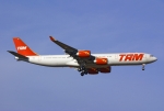 Flugzeugtyp: A340-500, Fluggesellschaft: TAM (KK/TAM), Kennzeichen: PT-MSL, Flughafen: Frankfurt am Main, Datum: 03.Februar 2008, Bild: Steffen Remmel