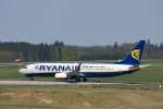 Flugzeugtyp: B737-800, Fluggesellschaft: Ryanair (FR/RYR), Kennzeichen: EI-DLG, Flughafen: Frankfurt-Hahn, Datum: 04.Mai 2008, Bild: Steffen Remmel