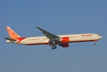 Flugzeugtyp: B777-300, Fluggesellschaft: Air India (AI/AIC), Kennzeichen: VT-ALL, Flughafen: Frankfurt am Main, Datum: 30.Dezember 2008, Bild: Steffen Remmel