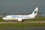 Flugzeugtyp: B737-500, Fluggesellschaft: Aerosvit Ukrainian Airlines (VV/AEW), Kennzeichen: UR-VVB, Flughafen: Frankfurt am Main, Datum: 30.April 2005, Bild: Steffen Remmel