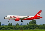 Flugzeugtyp: A320-200, Fluggesellschaft: Air Berlin (AB/BER), Kennzeichen: D-ALTE, Flughafen: Düsseldorf, Datum: 26.Juli 2009, Bild: Steffen Remmel