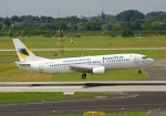 Flugzeugtyp: B737-400, Fluggesellschaft: Aerosvit Ukrainian Airlines (VV/AEW), Kennzeichen: UR-VVM, Flughafen: Düsseldorf, Datum: 06.August 2009, Bild: Steffen Remmel