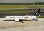 Flugzeugtyp: B737-800, Fluggesellschaft: Turkish Airlines (TK/THY), Kennzeichen: TC-JFI, Flughafen: Düsseldorf, Datum: 06.August 2009, Bild: Steffen Remmel