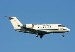 Flugzeugtyp: CL601 (Challenger), Fluggesellschaft: Luftwaffe, Flugbereitschaft BMVg (-/GAF), Kennzeichen: 12+07, Flughafen: Frankfurt am Main, Datum: 10.Oktober 2010, Bild: Steffen Remmel