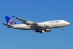 Flugzeugtyp: B747-400, Fluggesellschaft: United Airlines (UA/UAL), Kennzeichen: N105UA, Flughafen: Frankfurt am Main, Datum: 05.September 2013, Bild: Steffen Remmel